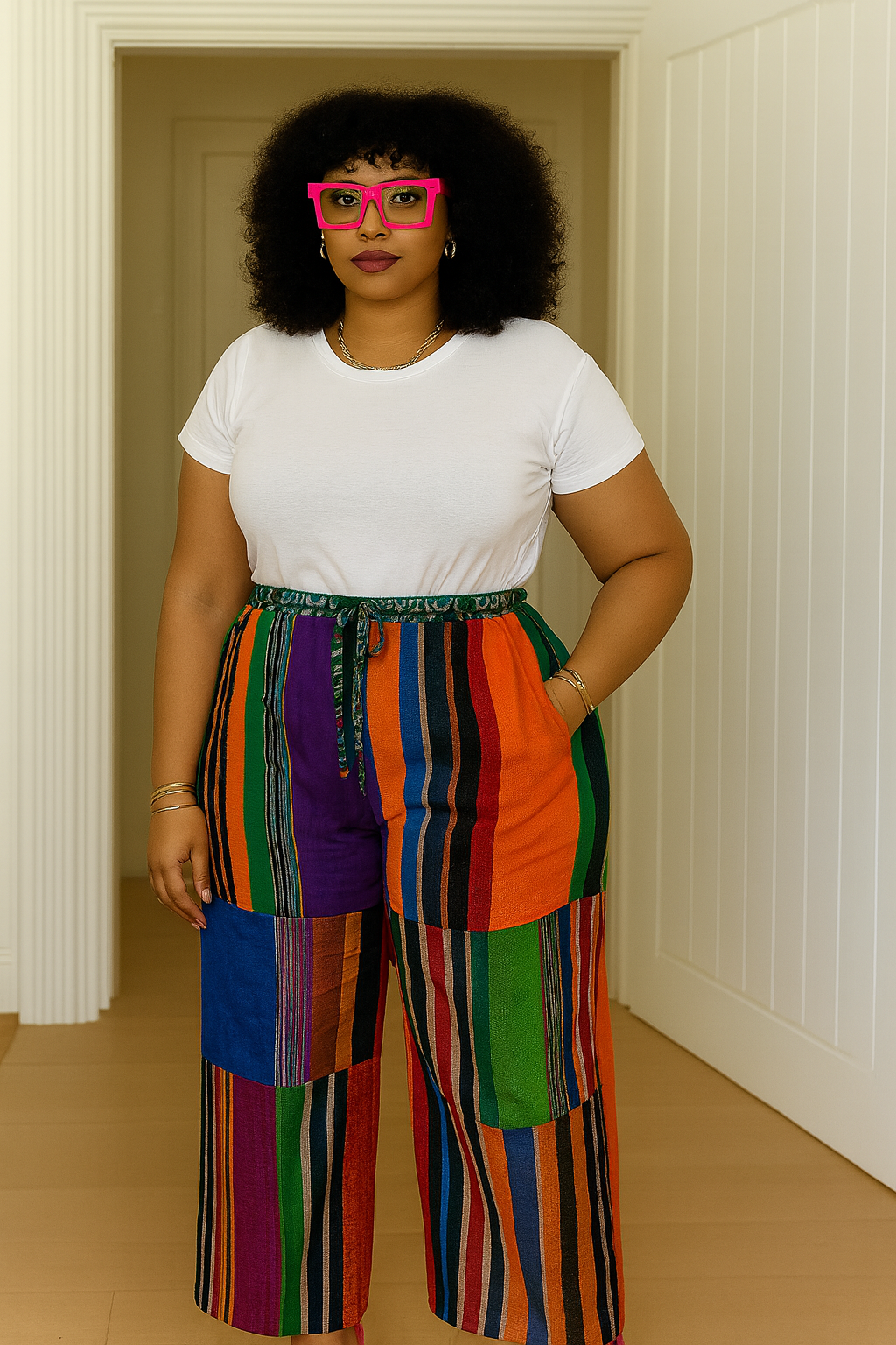 Adunni patch asooke pants