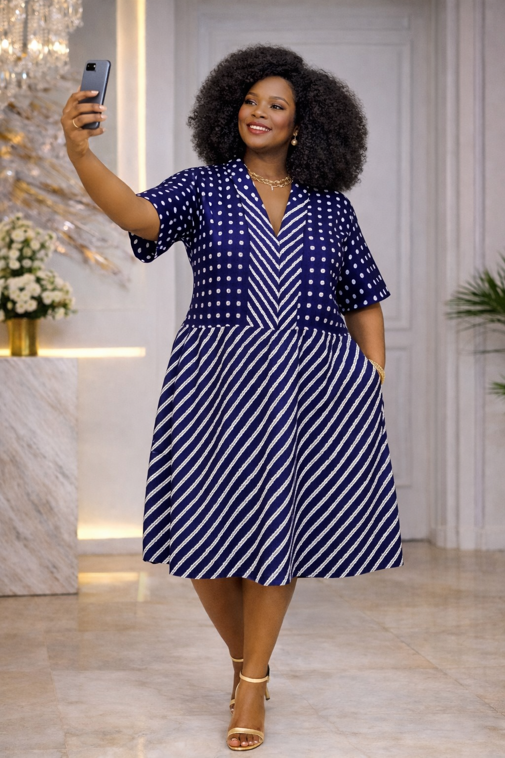 A Julie shift dress – Niolu African dresses