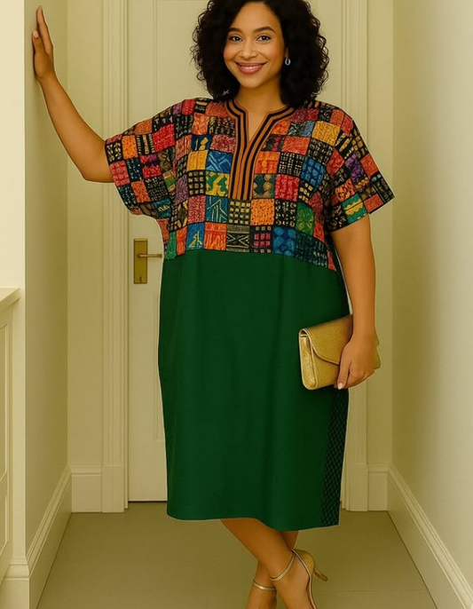 Patchwork dress